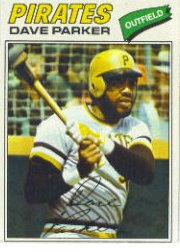 1977 Topps Baseball Cards      270     Dave Parker